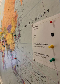 A map of the current hotspots