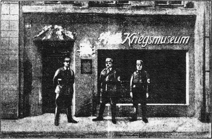 Kurze Nutzung als Kriegsmuseum durch die SA (Sturmabteilung).